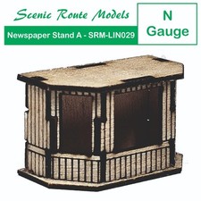 N Gauge Laser Cut Plywood