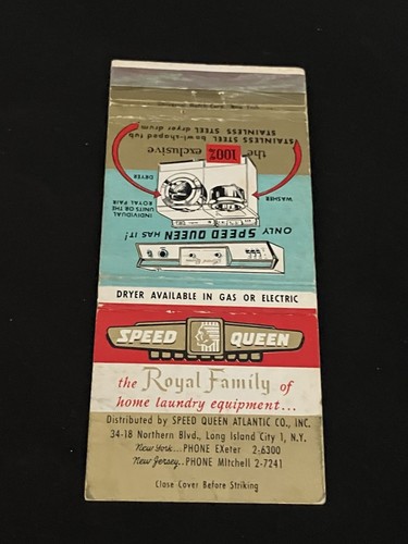 Vintage new york matchbook - new,