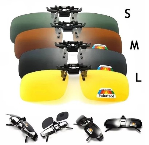 Clip flip sunglasses - on, flip-up