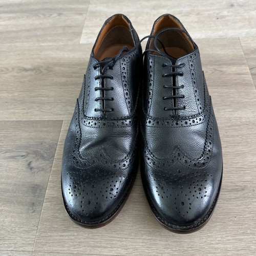 Clarks black brogues - brogues, 7
