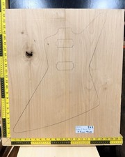 Red alder guitar body blank - alder,