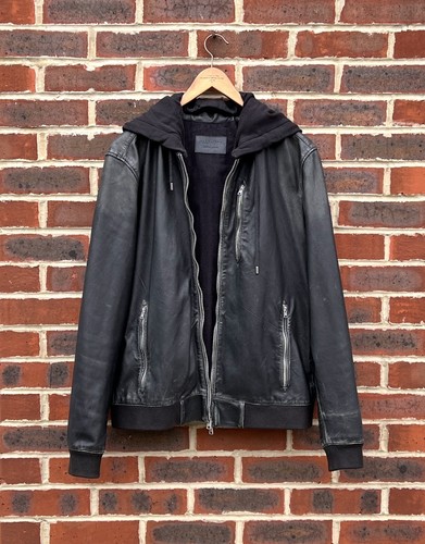 Allsaints mens abbot leather - mens,