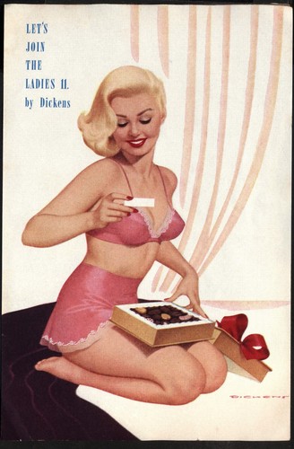 1950 pin vargas 11 - 1950's, pin-up