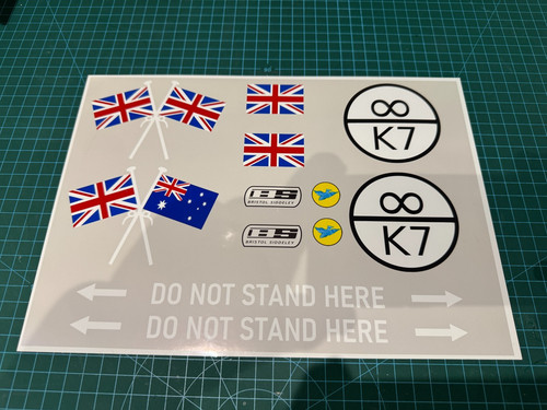 Bluebird decals 6 - k7, 1/6