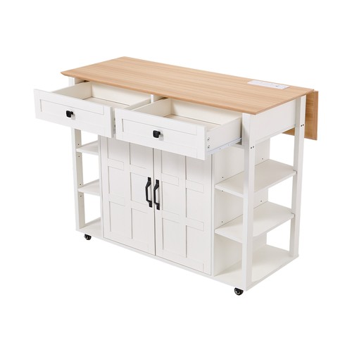 Kitchen island wheels with - on,