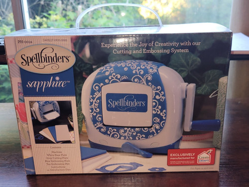 Spellbinders sapphire manual - spellbinders,