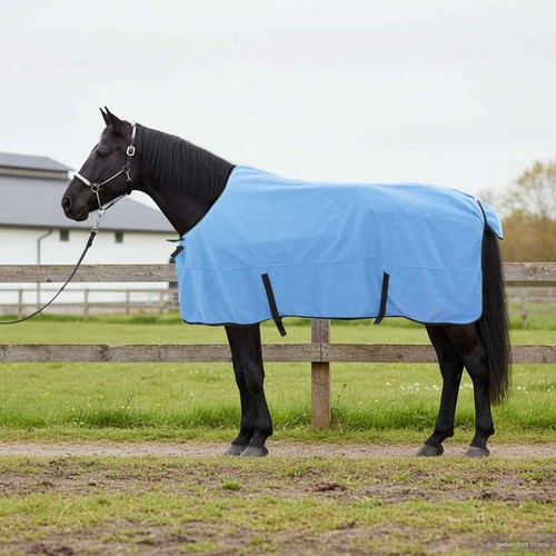 Horse blanket aqua 125x137cm - horse,
