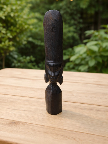 Vintage african wood figure - vintage,