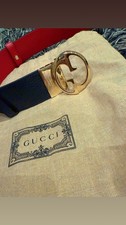 Gucci Authentic Reversible Belt Size:90