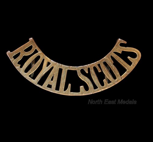 Royal scots shoulder title - royal,