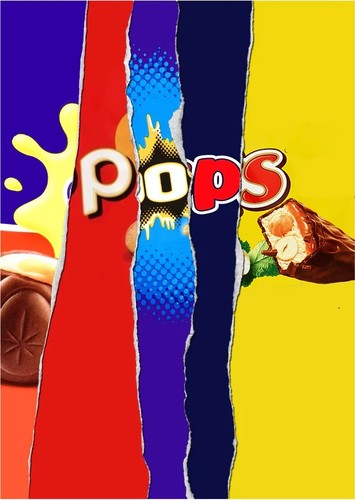 Pops chocolate bar wrappers - pops,