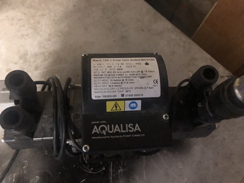 Aqualisa shower pump - aqualisa,