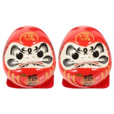  2pcs Japanese Daruma