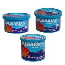 Aquarian Goldfish Flakes Complete Nutrition Aquarium Fish Food