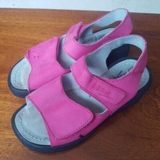 Big Tree Sandals Girls Size 30 Fuchsia Pink Suede 'Each Pair Original'