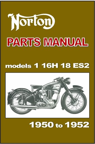 Norton parts manual models - parts,
