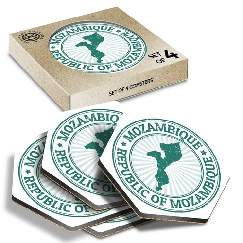 Hexagon coasters - 4,