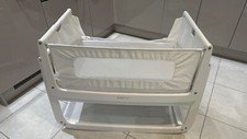 Snuz pod bedside crib white