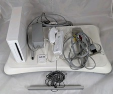 Nintendo Wii Console and Balance Board, memory card, Wii Fit Game