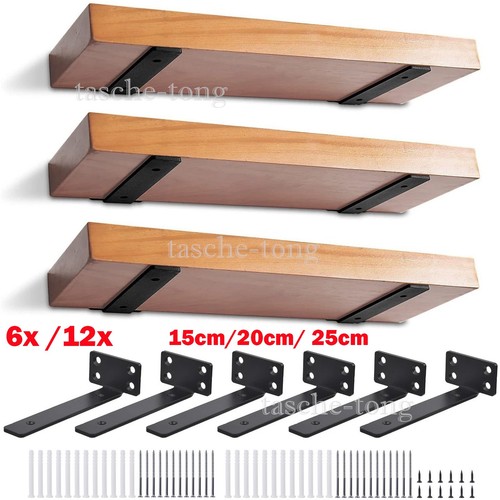 12x floating shelf brackets - 6-12x,