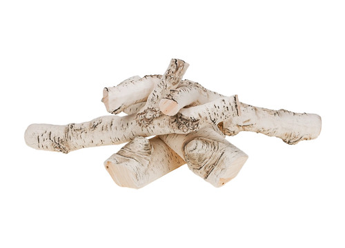 Ceramic logs pcs mix hand - ceramic,