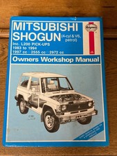 Mitsubishi Shogun and L200
