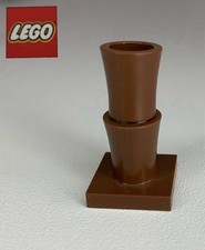 Vintage Lego Palm Tree Trunk Brown Base Castle Pirate 2563 & 2536 Parts - 14D