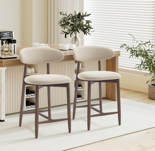 Colamy 2pcs counter height bar - counter,