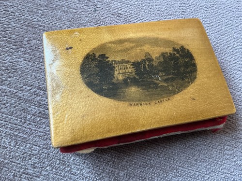 Mauchline transferware needle - mauchline,