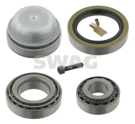 Wheel bearing front axle - wheel,