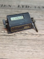 Vintage B&F Carter Ltd of Bolton revolution counter braiding Machine Mancave #M