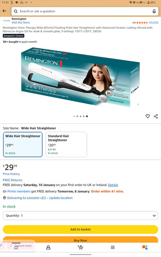 Remington shine therapy wide - remington,
