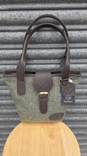 Harris Tweed Handbag Green