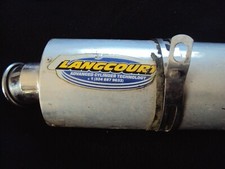 Big Bore 51mm Motorcycle Silencer Exhaust Box Langcourt  Advanced Cylinder Tech
