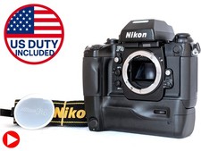 N MINT Nikon F4E F4 And AF SLR 35mm Film Camera w/MB-23 Battery Grip From JAPAN