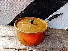 COPPER SAUCEPAN WITH LID 17 CM