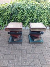 Pair of Unusual side Tables/ Stands/ Nightstands