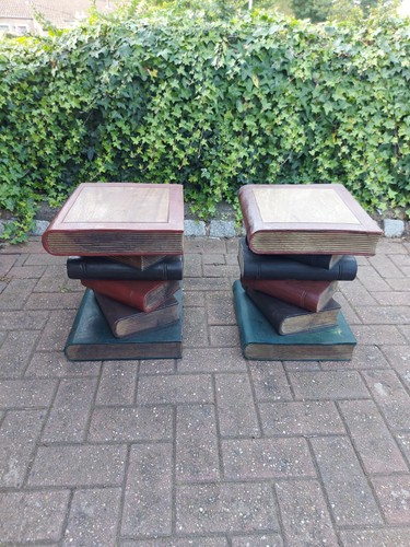 Pair unusual side - of, tables/