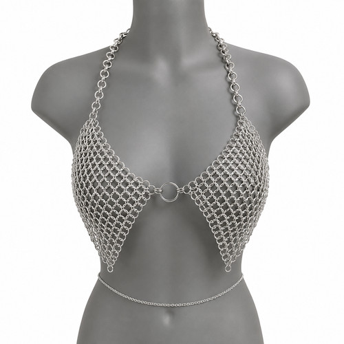 Handmade aluminum chainmail - aluminum,
