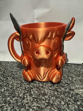 3D Printed Highland Cow Pint