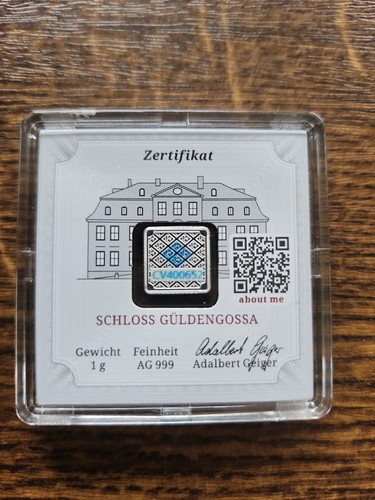 Geiger edelmetalle 999 - 1g, .999