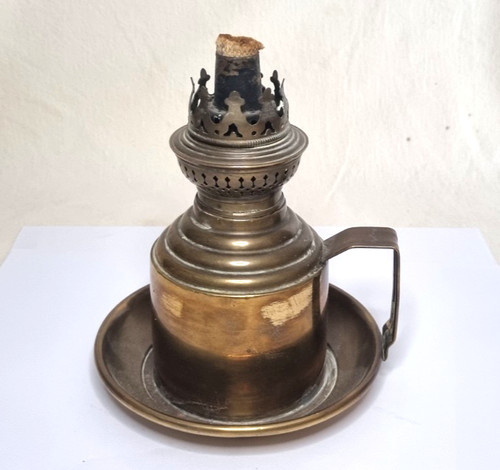 Antique brass veritas - brass,