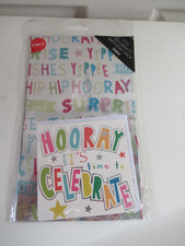 Tesco silver foil gift wrap