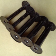 Kodak 120 620 Film Spools Lot of 5 EMPTY Metal Reel Vintage Camera Photo 1950s