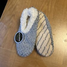 Snoozies ladies slippers - Blue, Small