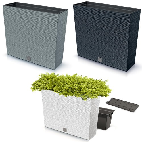Tall trough planter flower - trough,
