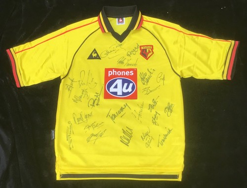 Watford signed football - watford, shirt