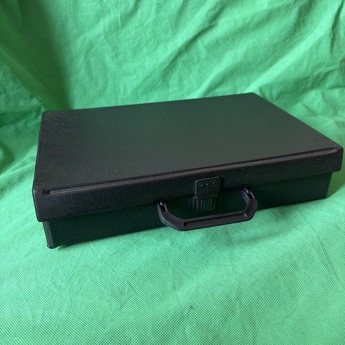Faux leather black cassette - black,