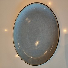 Denby Jet Grey Oval