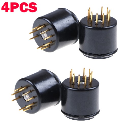 4pcs gold plated 9pin bakelite - plated,